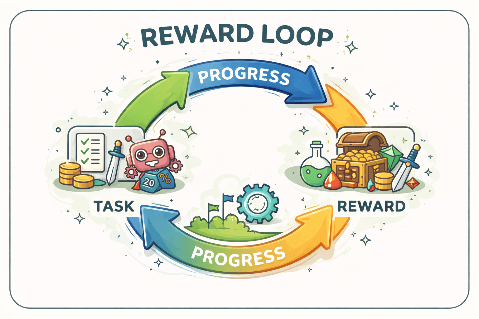 Reward loop trap cover